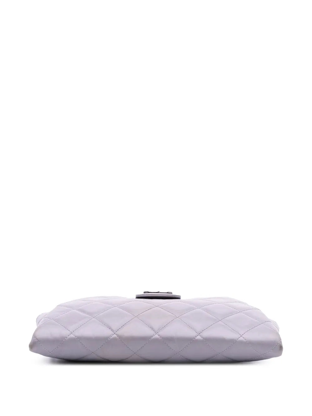 Pre-OwnedCHANEL Pre-Owned2014-2015 Quilted Glazed Calfskin Coco Pleats Chain Clutch crossbody bag