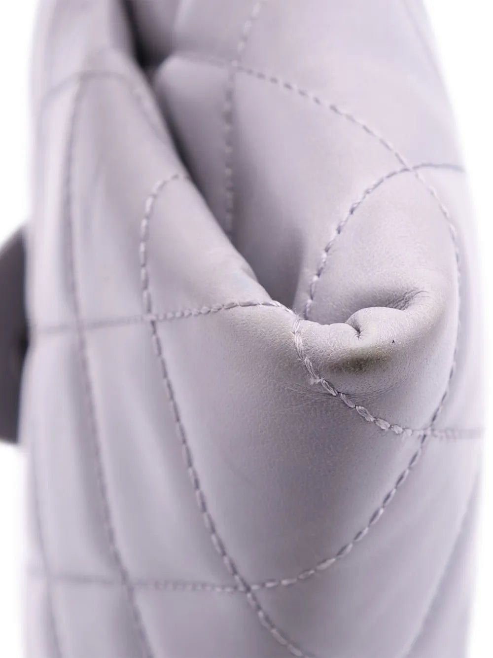 Pre-OwnedCHANEL Pre-Owned2014-2015 Quilted Glazed Calfskin Coco Pleats Chain Clutch crossbody bag