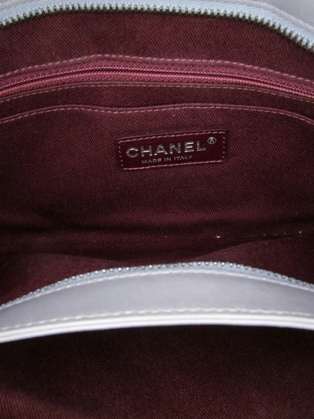 Pre-OwnedCHANEL Pre-Owned2014-2015 Quilted Glazed Calfskin Coco Pleats Chain Clutch crossbody bag