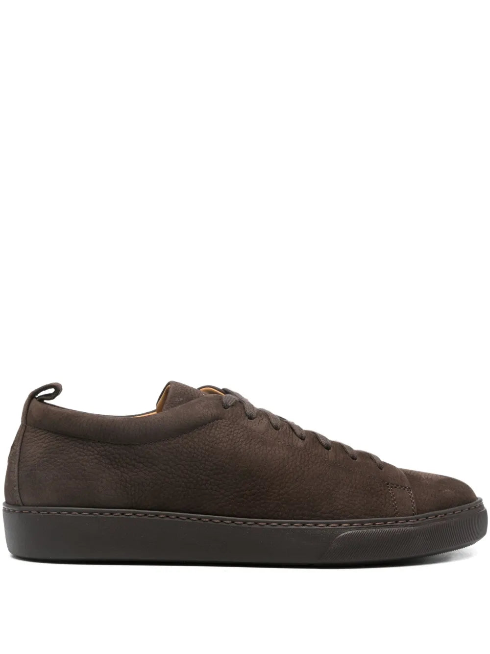 Henderson Baracco Leather Lace-Up Trainers
