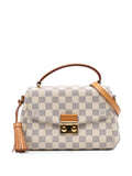 Pre-OwnedLouis Vuitton Pre-Owned2018 Damier Azur Croisette satchel