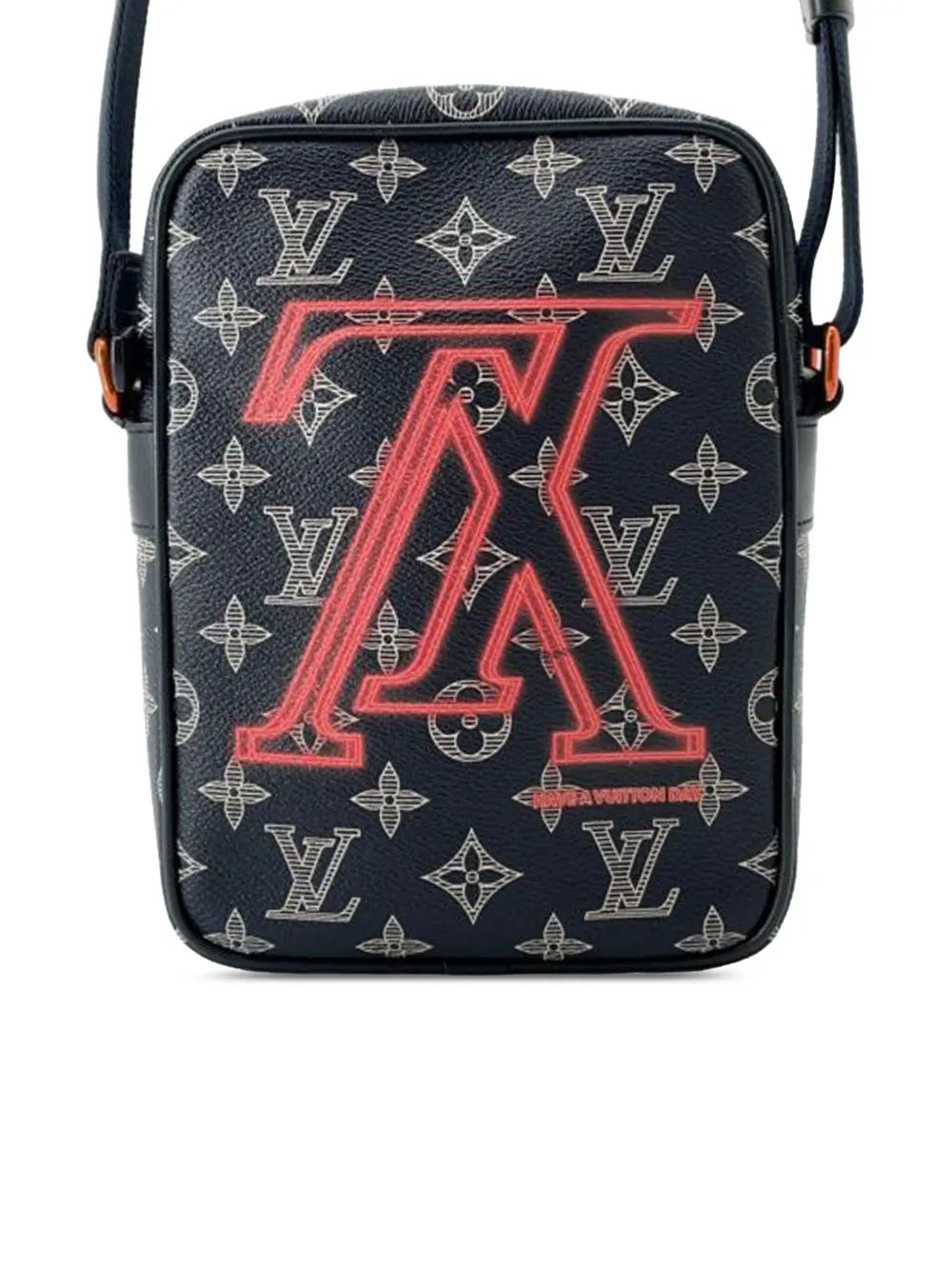 Pre-OwnedLouis Vuitton Pre-Owned2018 Monogram Upside Down Ink Danube PM crossbody bag
