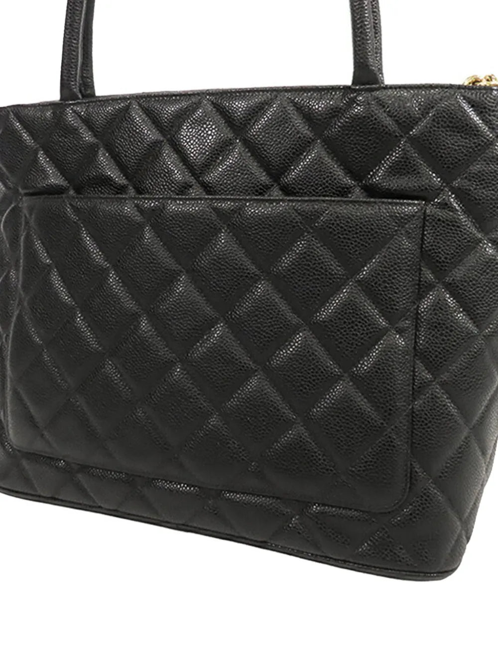 Pre-OwnedCHANEL Pre-Owned2003-2004 Caviar Medallion tote bag