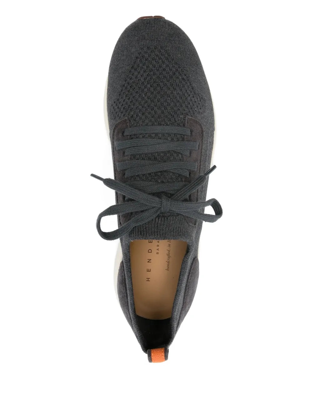 Henderson Baracco Knitted Suede Sneakers