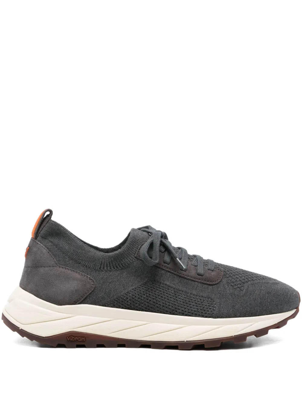Henderson Baracco Knitted Suede Sneakers