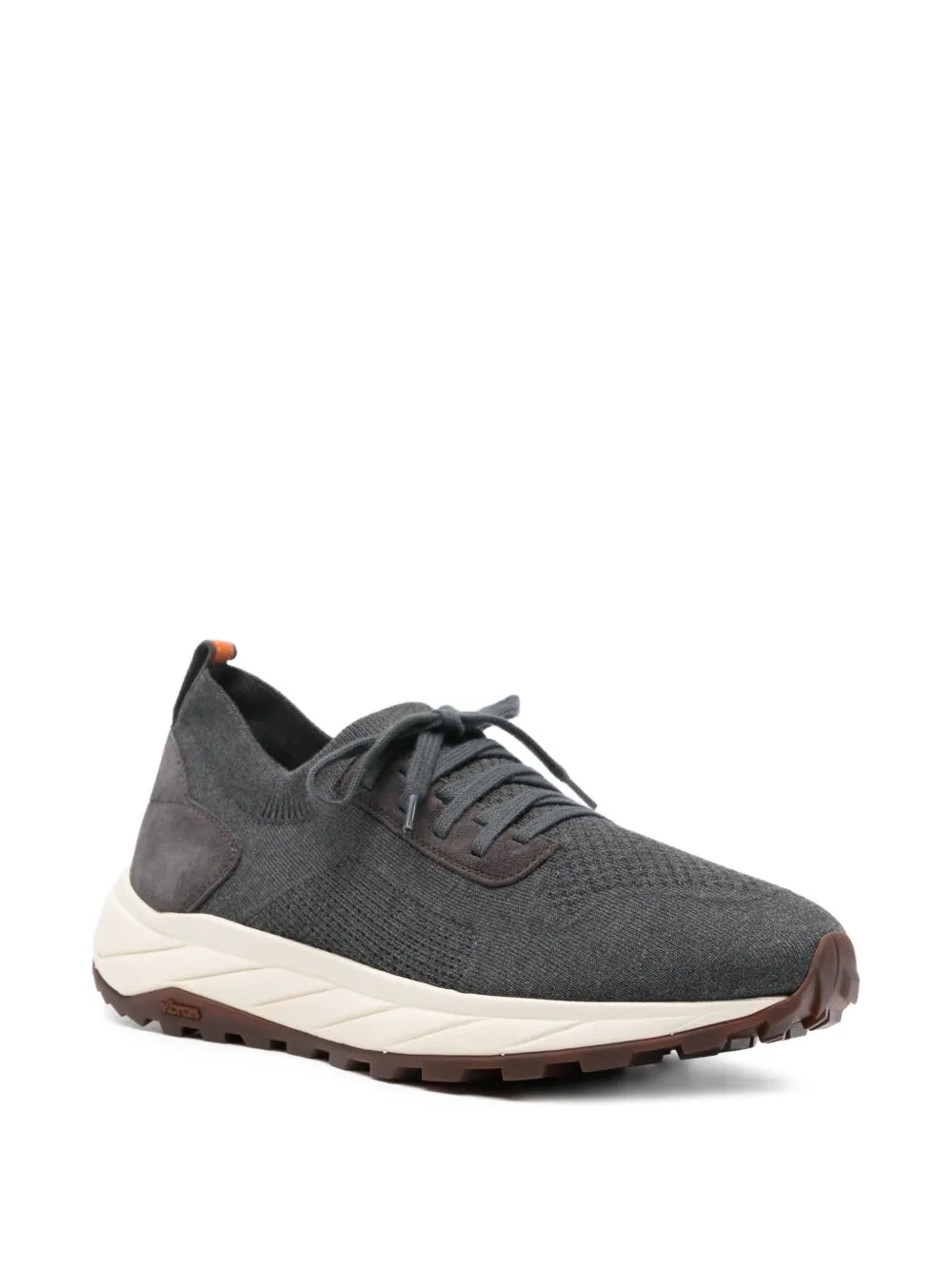 Henderson Baracco Knitted Suede Sneakers