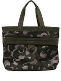 Pre-OwnedCHANEL Pre-OwnedSporty Gym Mesh Nylon Dark Green Tote