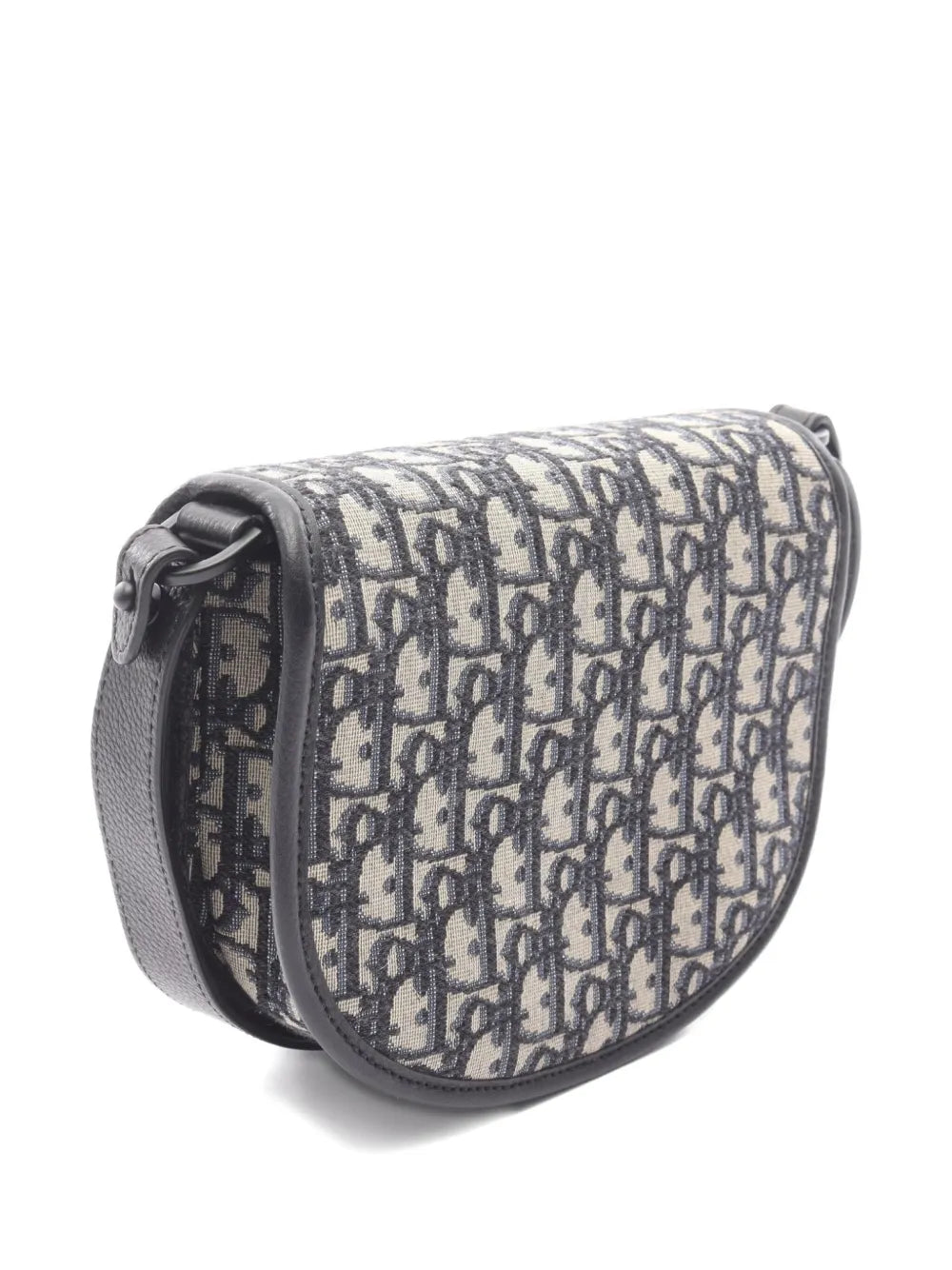 Pre-OwnedChristian Dior Pre-Owned10s Gallop oblique-pattern saddle bag