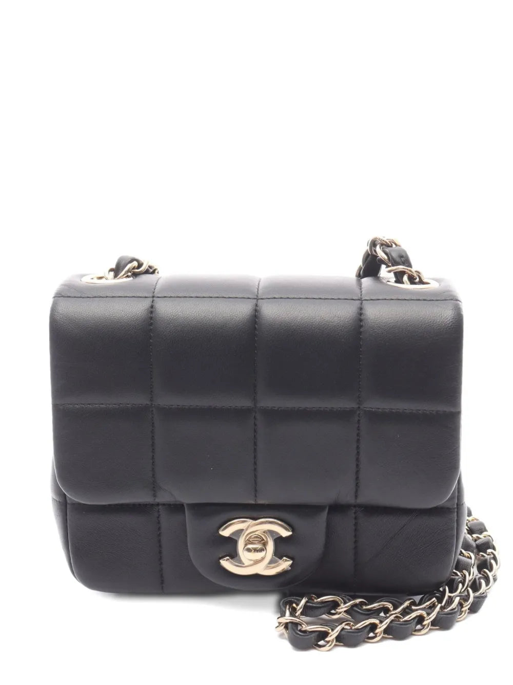 Pre-OwnedCHANEL Pre-Owned2021 quilted mini flap chain shoulder bag