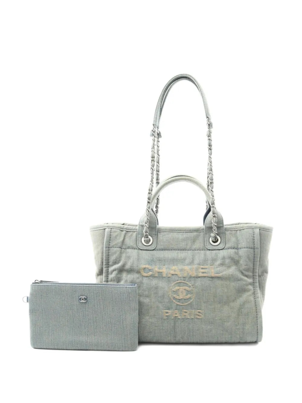 Pre-OwnedCHANEL Pre-Owned2021s small Deauville shoulder bag
