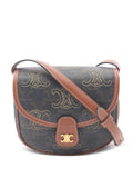 Pre-OwnedCeline Pre-Ownedmini 2010s Triomphe leather shoulder bag