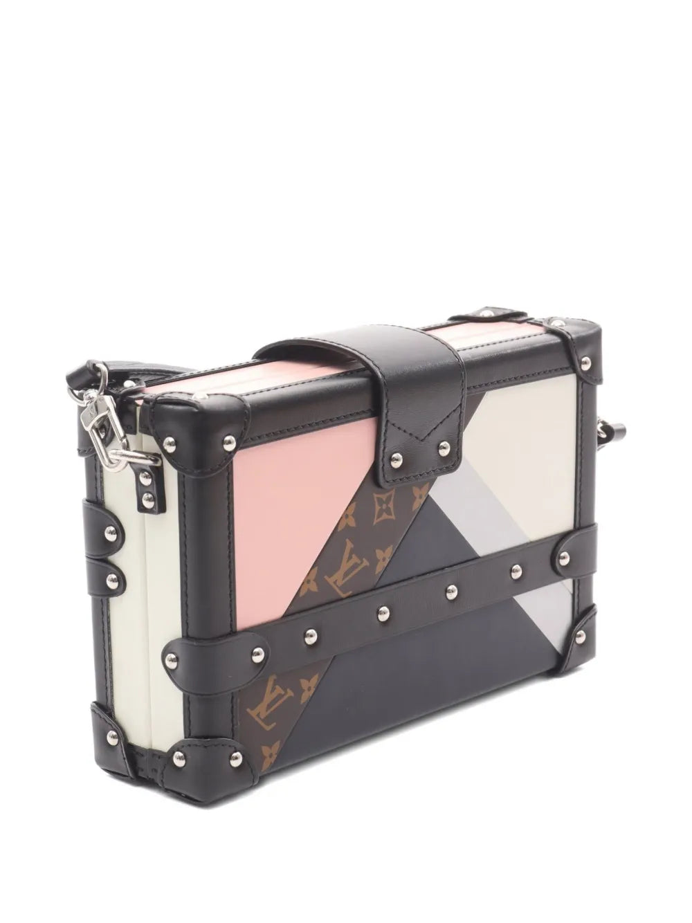 Pre-OwnedLouis Vuitton Pre-Owned2019 Petite Malle leather cross body bag