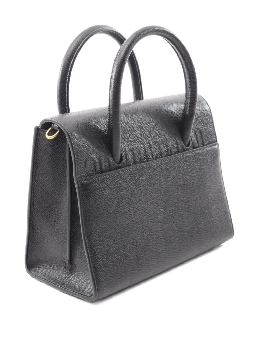 Pre-OwnedChristian Dior Pre-Owned2010s leather CD clasp handbag