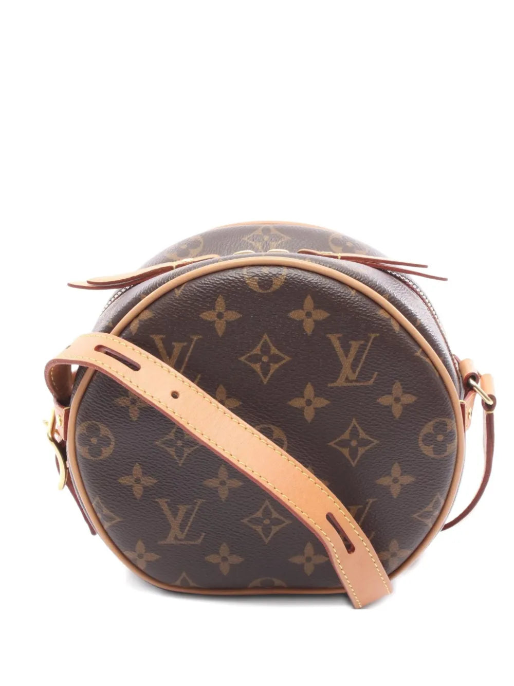 Pre-OwnedLouis Vuitton Pre-Owned2010s Boite Chapeau Souple PM monogram round shoulder bag