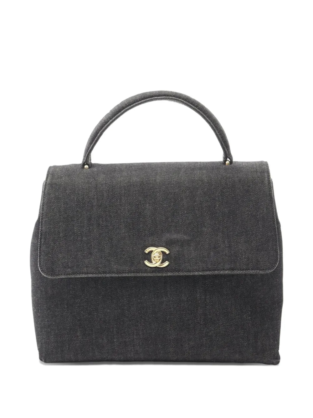 Pre-OwnedCHANEL Pre-Owned1997-1999 Coco Mark denim handbag