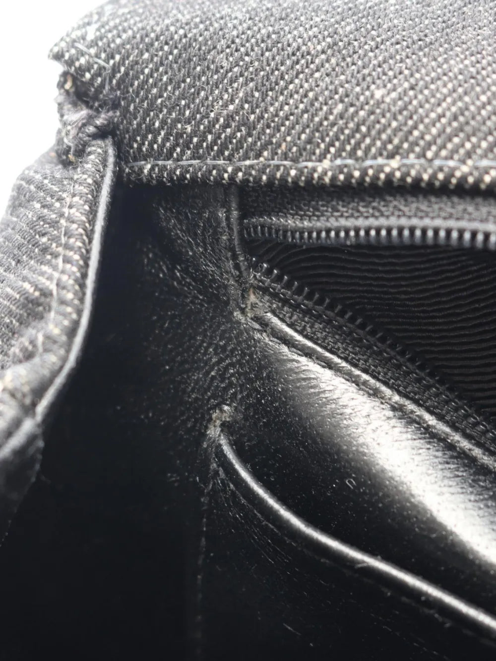 Pre-OwnedCHANEL Pre-Owned1997-1999 Coco Mark denim handbag