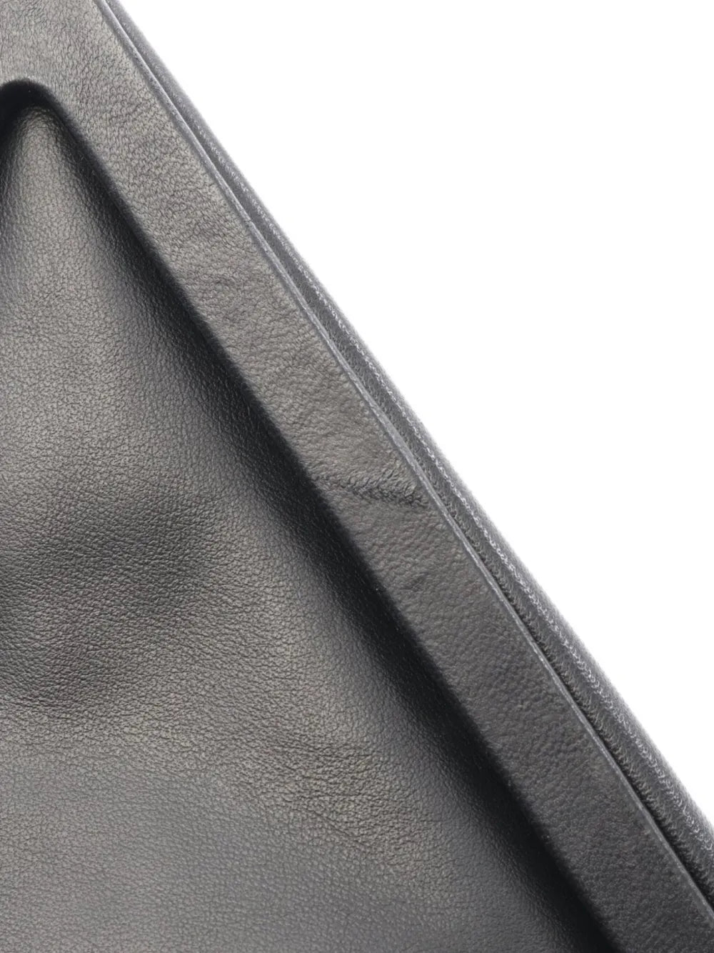 Pre-OwnedBottega Veneta Pre-Owned2010s Trine triangle-flap clutch bag