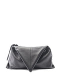 Pre-OwnedBottega Veneta Pre-Owned2010s Trine triangle-flap clutch bag