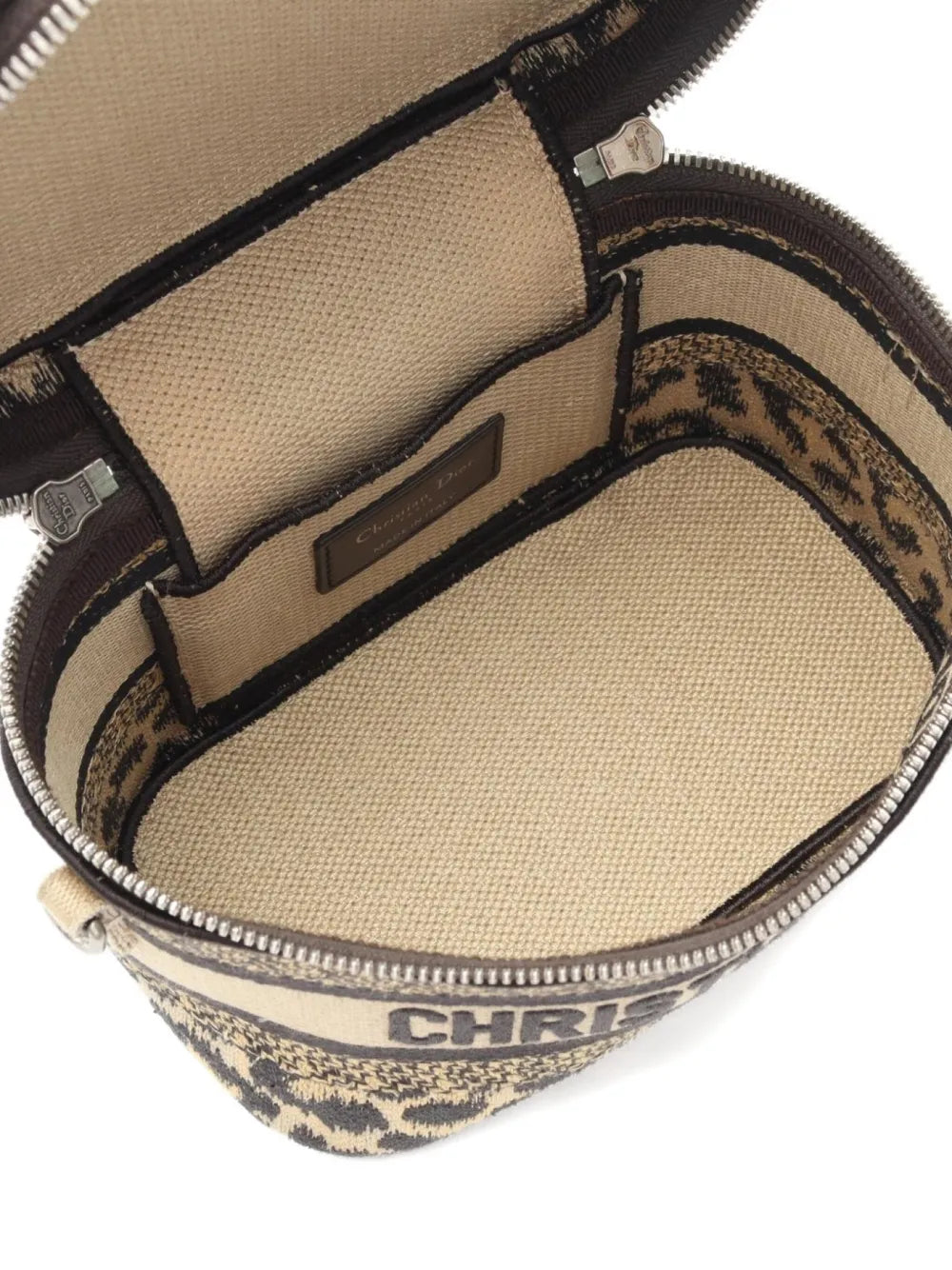 Pre-OwnedChristian Dior Pre-Owned2010s small canvas vanity bag