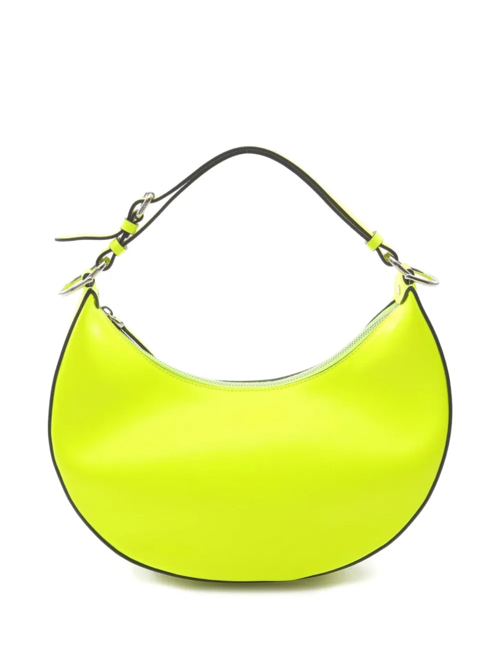 Pre-OwnedFendi Pre-Owned2010s crescent leather handbag