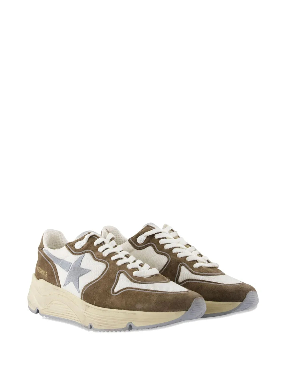 Golden Goose Star-Detail Calfskin Sneakers