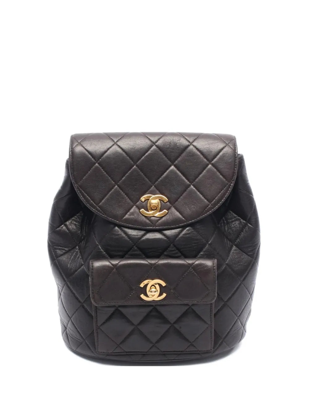 Pre-OwnedCHANEL Pre-Owned2000s diamond-quilted backpack