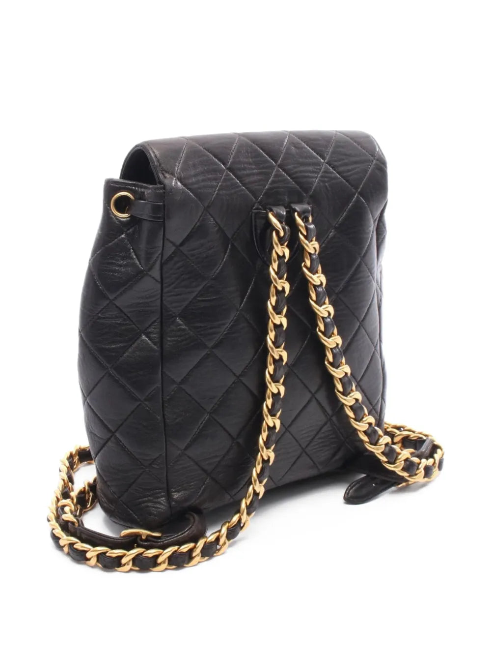 Pre-OwnedCHANEL Pre-Owned2000s diamond-quilted backpack