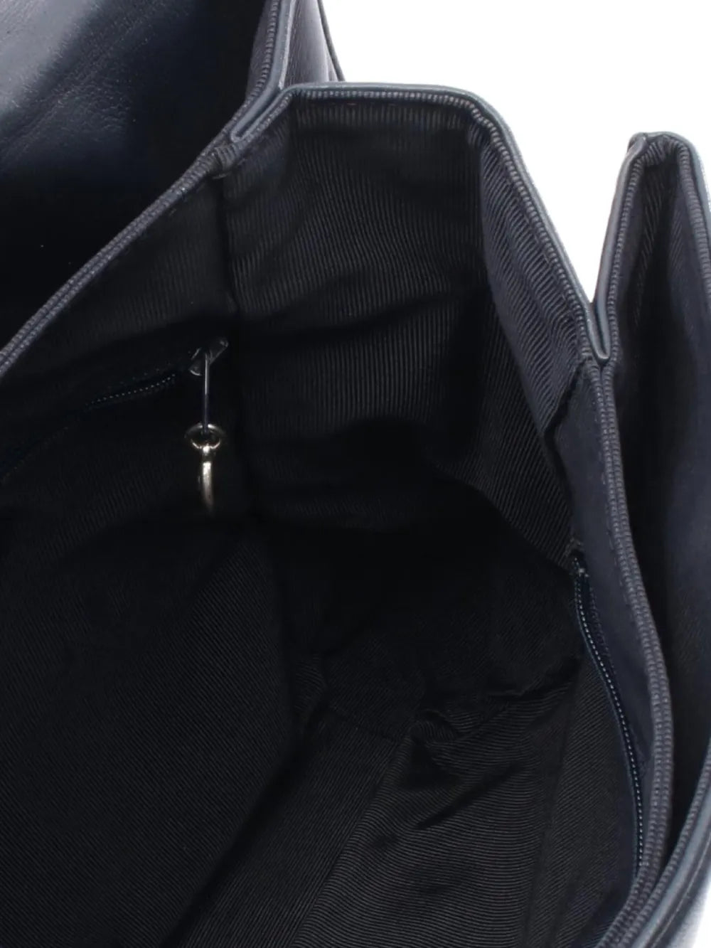 Pre-OwnedCHANEL Pre-Owned1996-1997 leather signature interlocking CC logo backpack