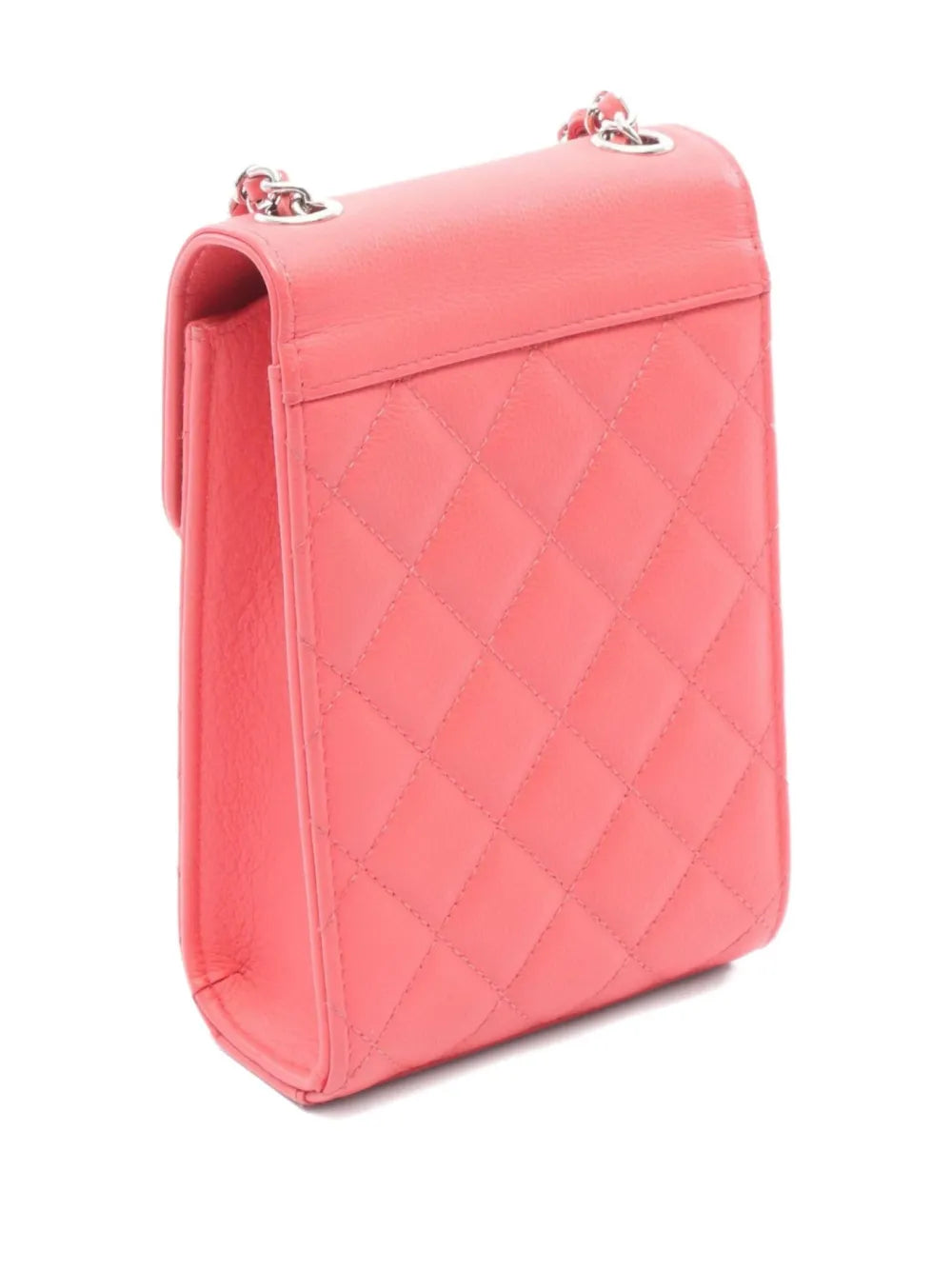 Pre-OwnedCHANEL Pre-Owned2019 Half Coco Mark matelassé shoulder bag