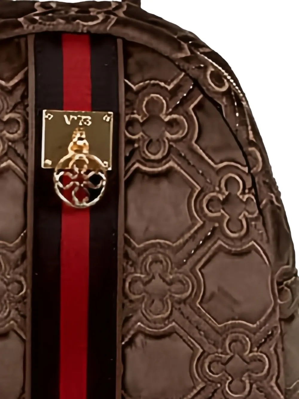 V?3quilted backpack