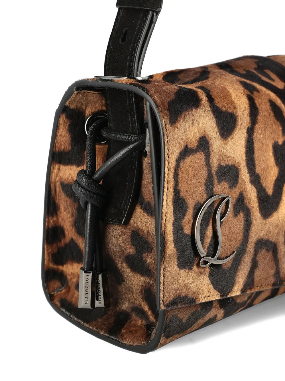 Christian LouboutinBaggy leopard-print shoulder bag