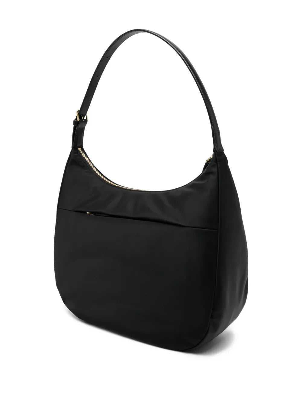 agn? b. large logo-plaque shoulder bag