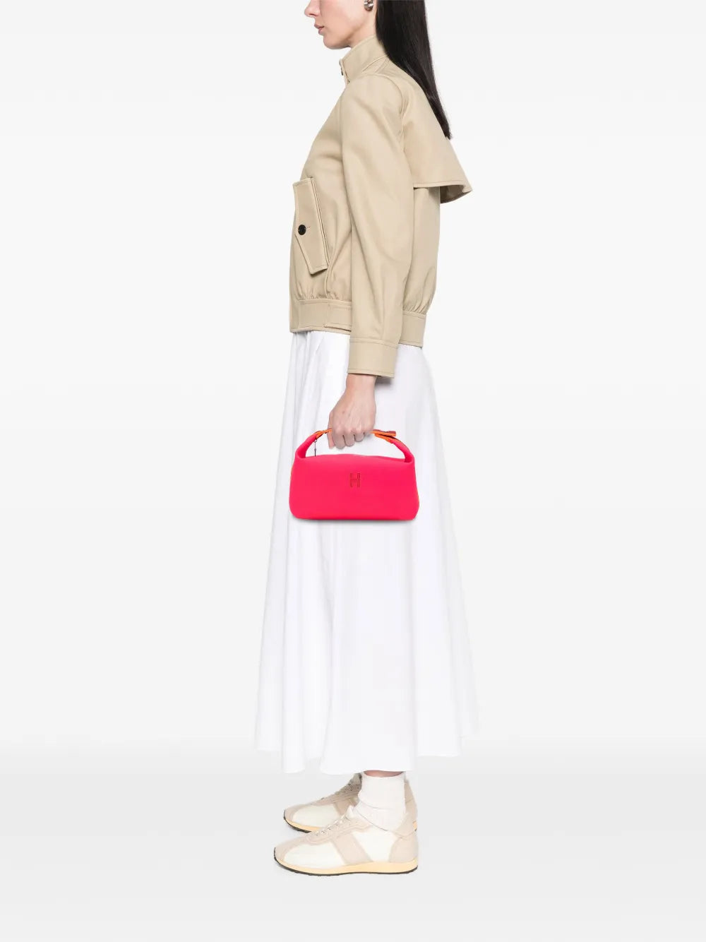 Pre-OwnedHermès Pre-Owned2020-2025 Large Canvas Bride A Brac vanity bag