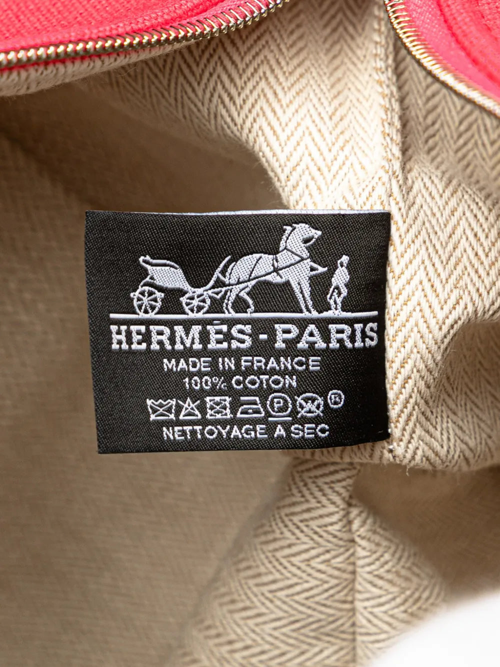 Pre-OwnedHermès Pre-Owned2020-2025 Large Canvas Bride A Brac vanity bag