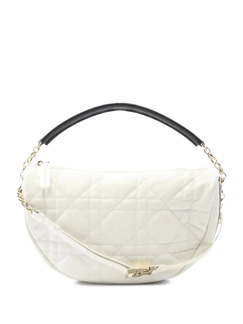 Pre-OwnedChristian Dior Pre-Owned2000-2025 Medium Lambskin Cannage Dior Vibe Hobo satchel