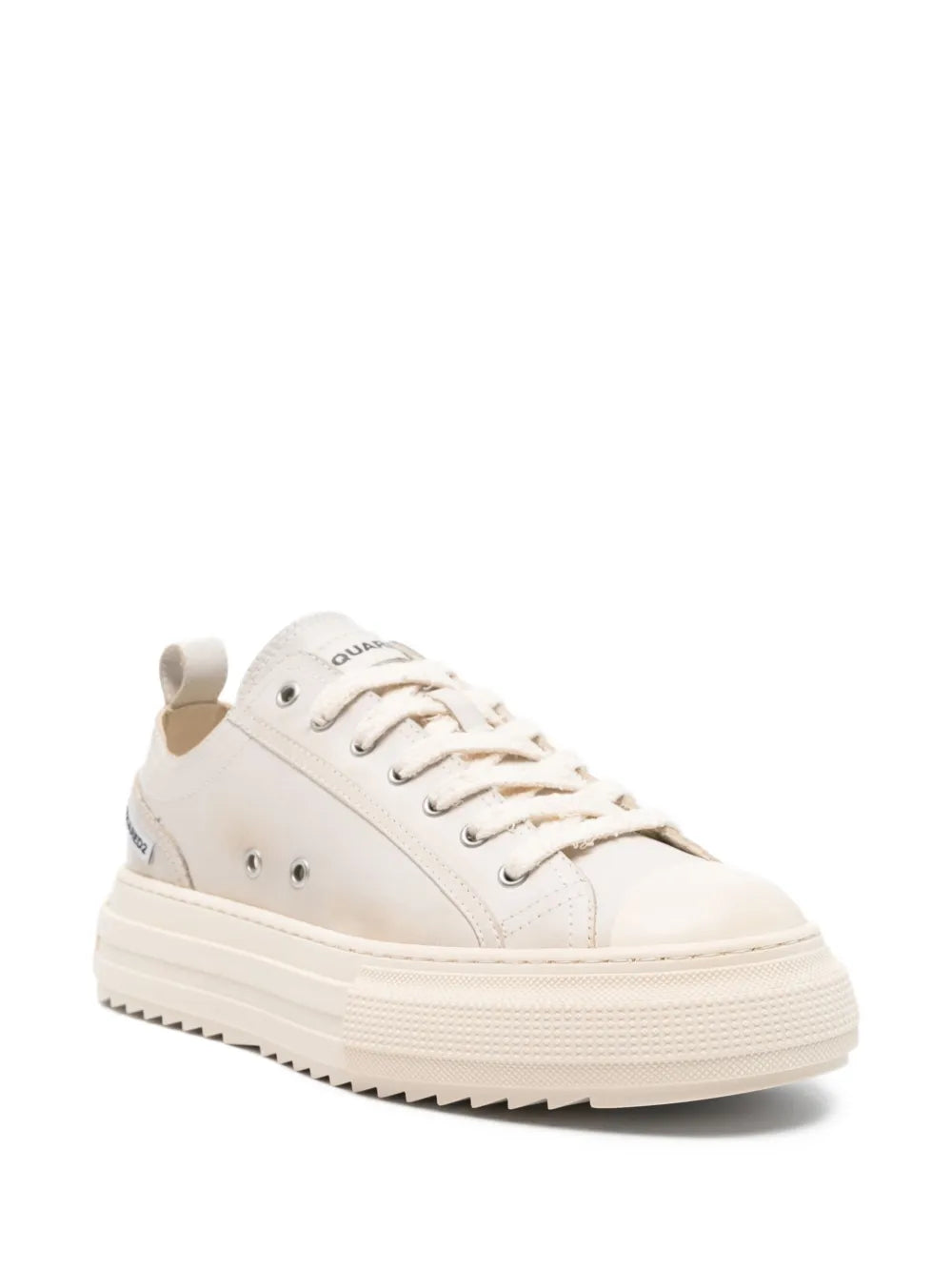 Dsquared2 Leather Platform Trainers