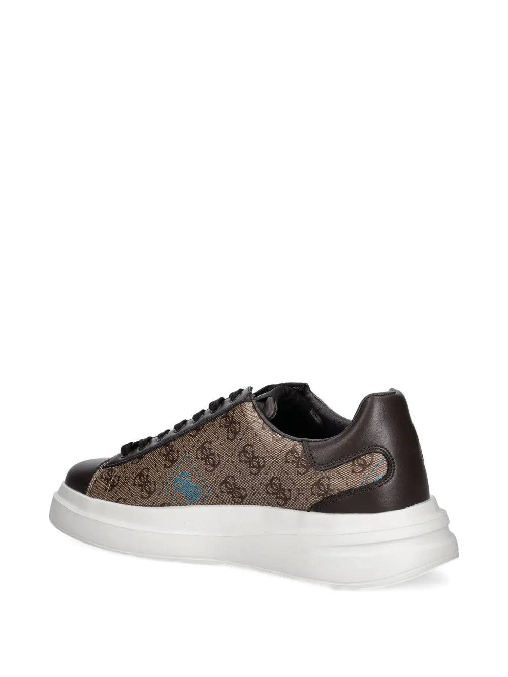 Guess Usa Elba Monogram-Pattern Sneakers