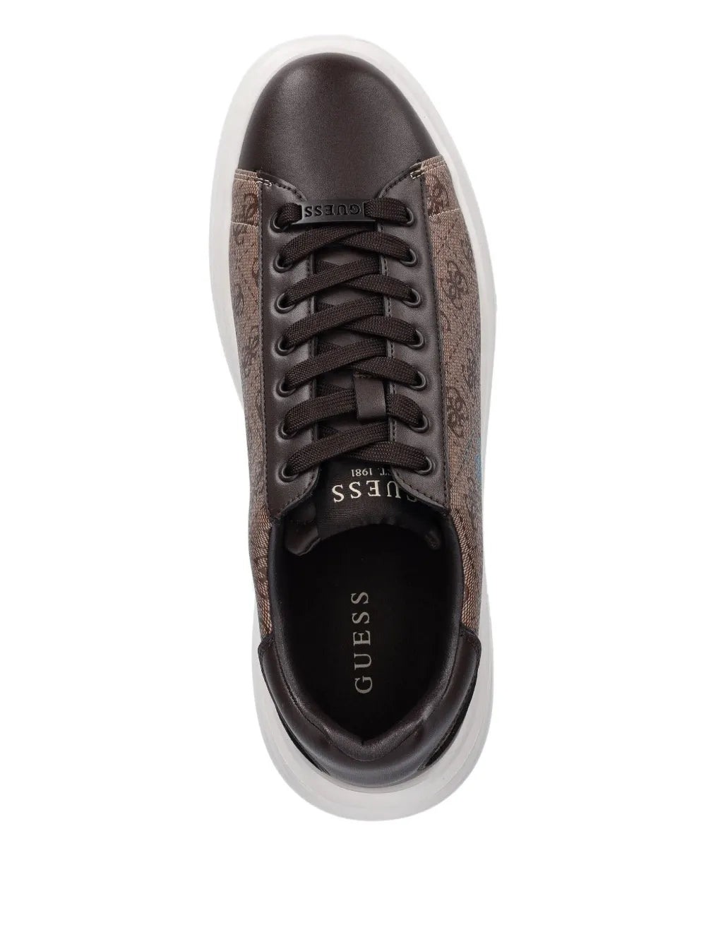 Guess Usa Elba Monogram-Pattern Sneakers