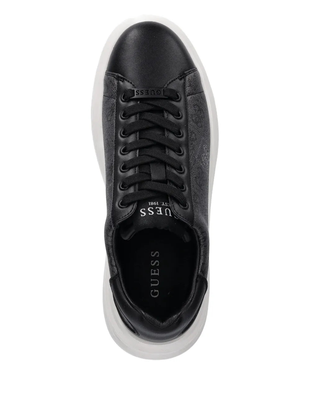 Guess Usa 45Mm Elba 4G-Logo Lace-Up Sneakers