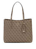 GUESS USAMeridian II Girlfriend monogram-pattern tote bag