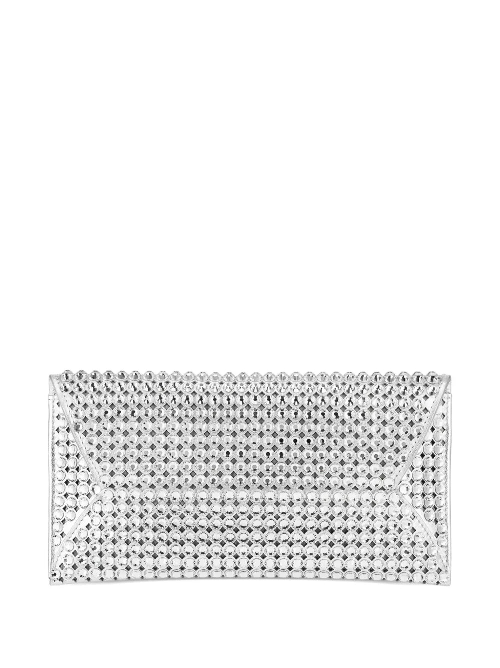 AquazzuraTequila crystal-embellished clutch bag