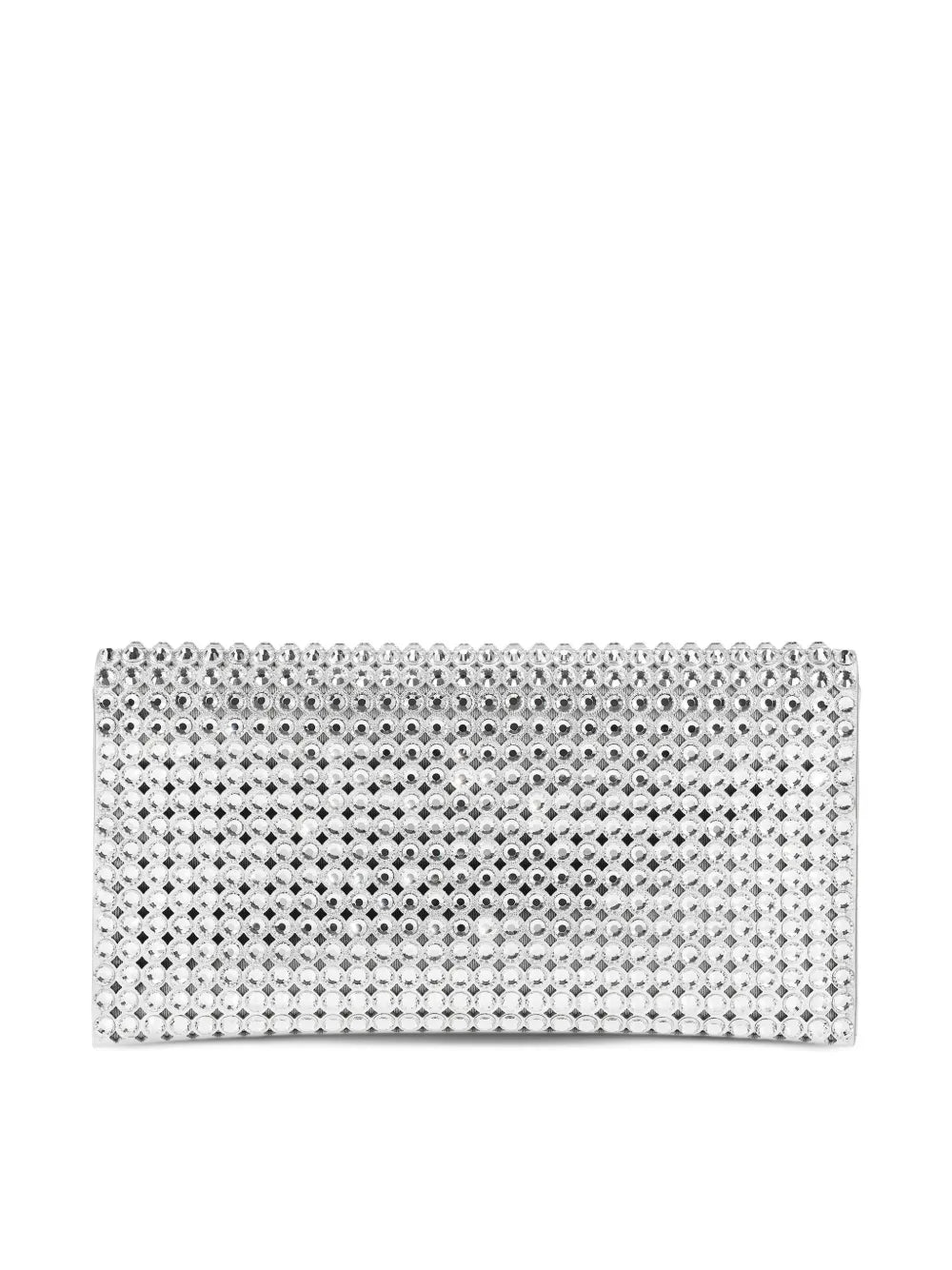 AquazzuraTequila crystal-embellished clutch bag