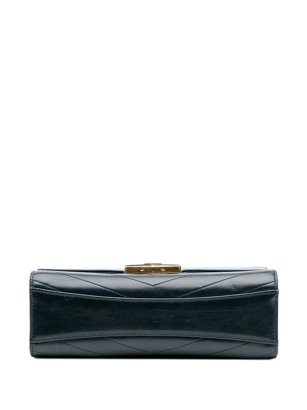 Pre-OwnedCHANEL Pre-Owned2018-2019 CC Chevron Calfskin Medal Flap crossbody bag