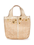 Pre-OwnedBottega Veneta Pre-Owned2000-2007 Calfskin Intrecciato Grommet handbag