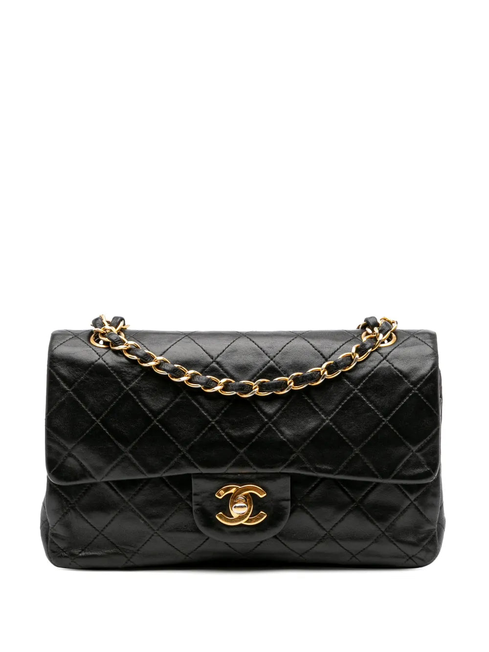 Pre-OwnedCHANEL Pre-Owned1991-1994 Small Classic Lambskin Double Flap shoulder bag