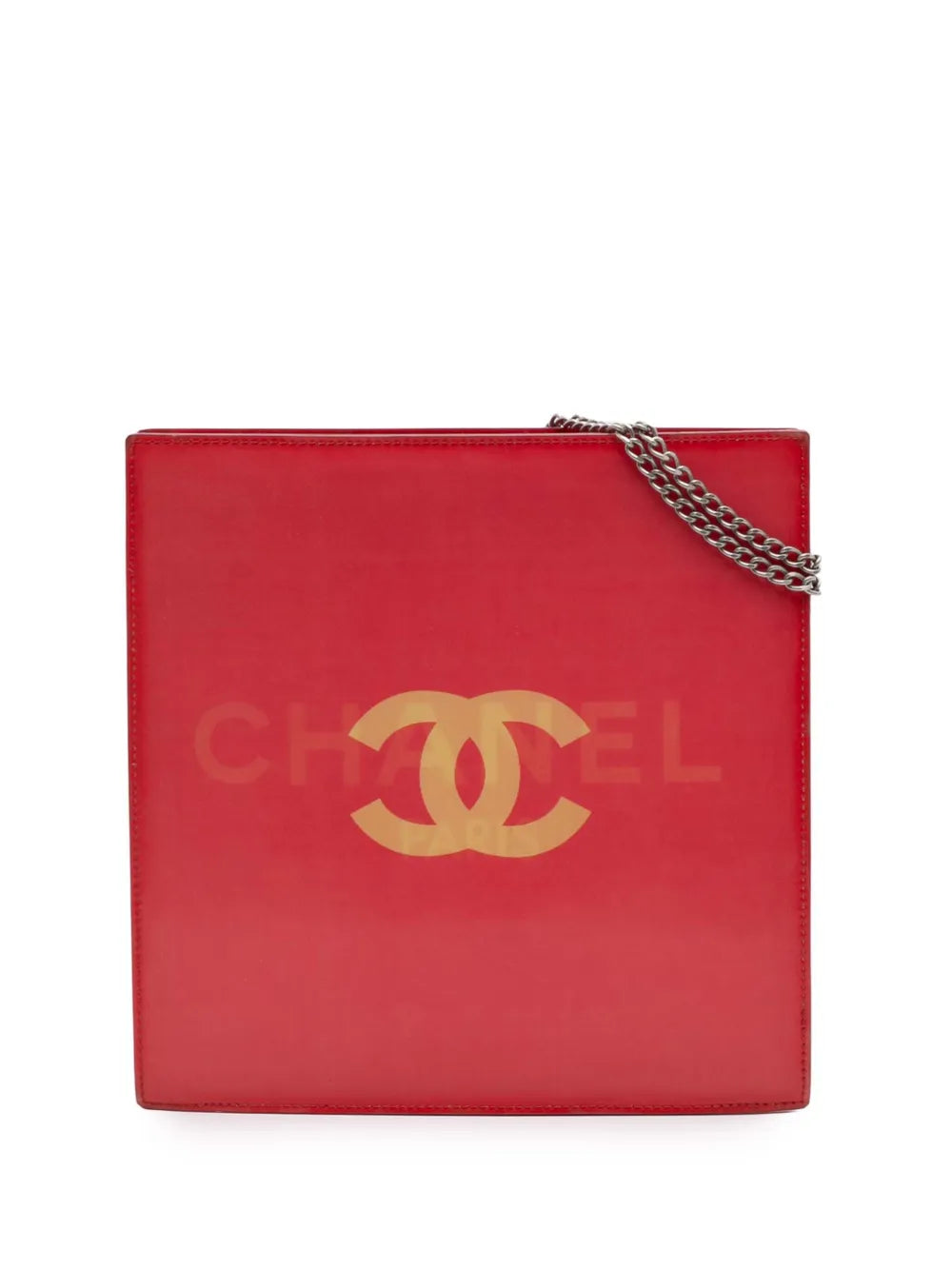 Pre-OwnedCHANEL Pre-Owned2000-2002 Vinyl Hologram CC shoulder bag