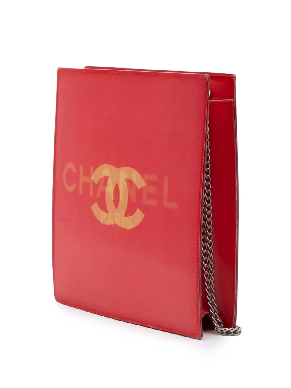 Pre-OwnedCHANEL Pre-Owned2000-2002 Vinyl Hologram CC shoulder bag