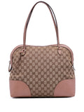 Pre-OwnedGucci Pre-Owned2016-2025 Medium GG Canvas Bree Dome tote bag