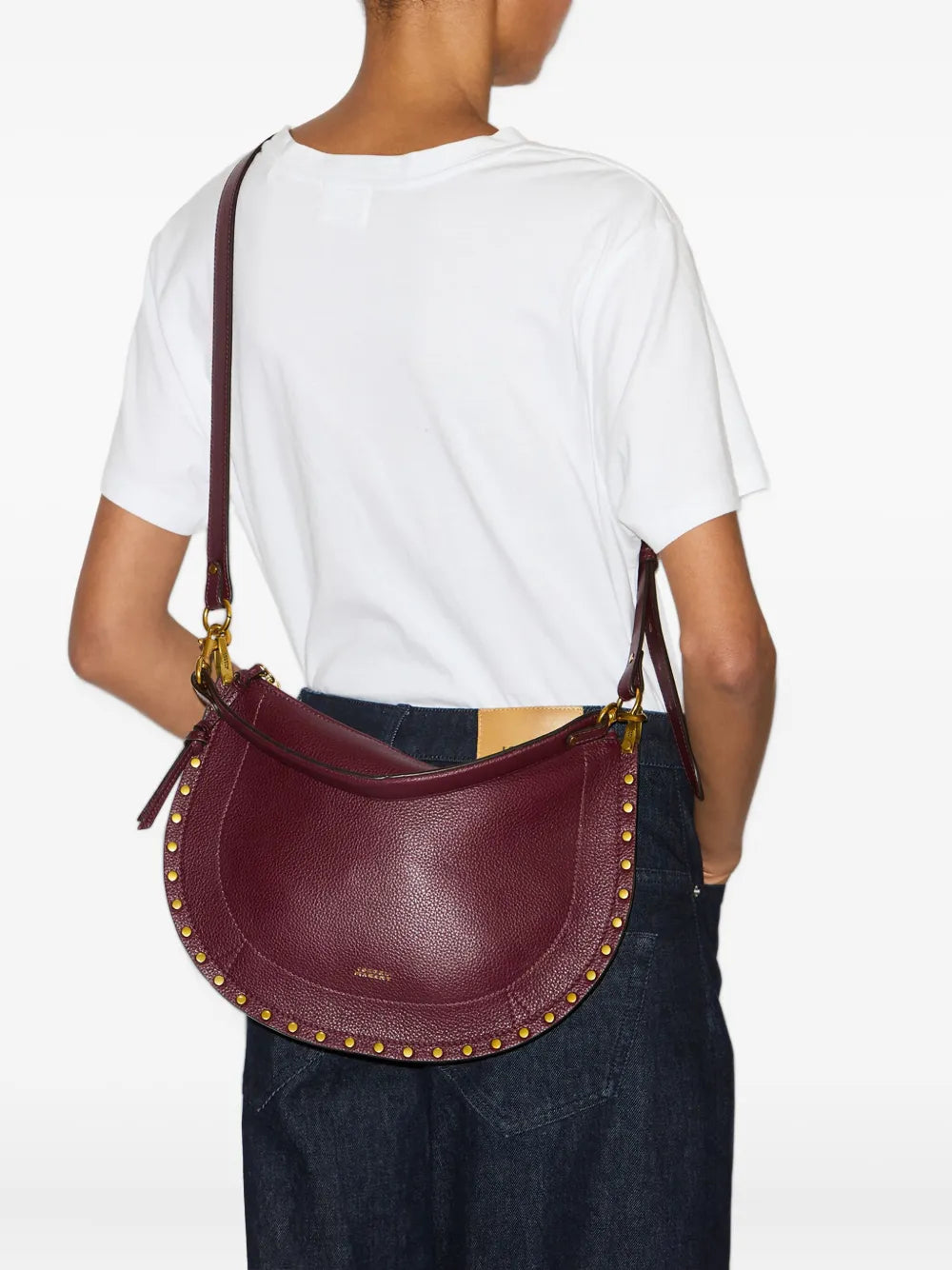 ISABEL MARANTOskan studded shoulder bag