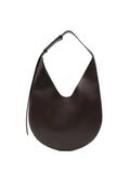 Aesther Ekmecrescent suede tote bag